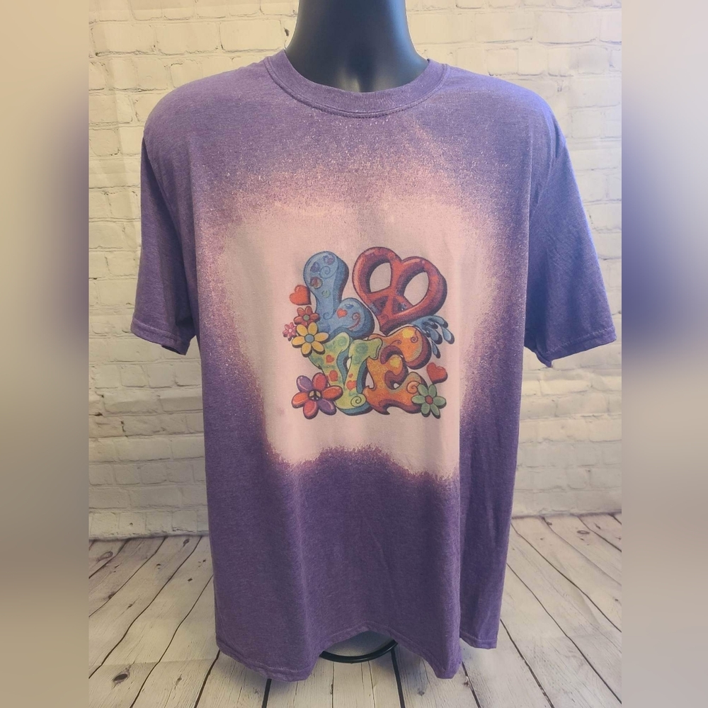 Like new bleached t-shirt